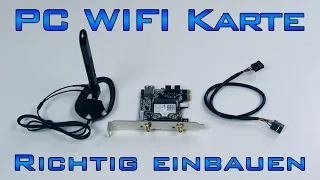 PC - WLan/Bluetooth Karte richtig einbauen