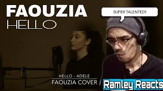 Reaction to Faouzia - Hello (Adele Song Cover) | Ramley Reacts