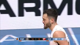 Partizan NIS squad was on fire on the 1st quarter (Partizan NIS - Crvena zvezda mts, 24.11.2018)