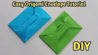 How to Make Easy Origami Envelope - DIY - BMC Crafts
