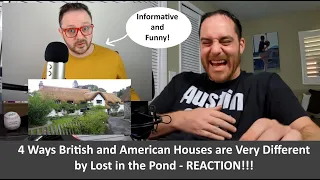 American Reacts to 4 Ways British and American Houses Are Very Different REACTION