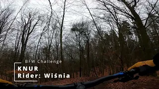 BFW CHALLENGE - KNUR - Wiśnia || BigFoot Works Bikepark || TPK Sopot Gdańsk