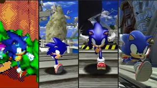 Evolution of 3D Sonic Games: First Levels (1996-2022)