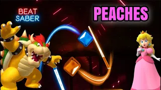 PEACHES IN BEAT SABER (The Mario Super Bros Movie!)