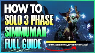 How To Solo 3 Phase Simmumah On Titan  - Ghosts of the Deep Dungeon Final Boss