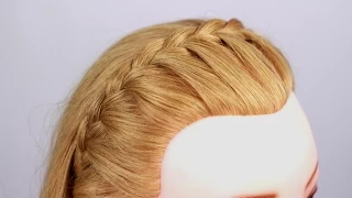 Косичка - ободок. Headband Braid