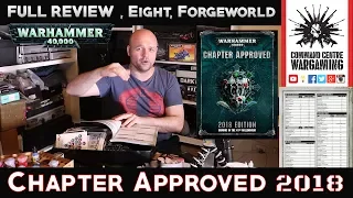 Chapter Approved 2018 FULL Review The Eight Forgeworld Warhammer 8th Ed