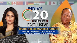 LIVE | Exclusive - South Africa's Foreign Minister: "India Carried the G20 Presidency Really Well"