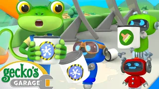 Gecko's Sticky Situation | Gecko's Garage | Trucks For Children | Cartoons For Kids