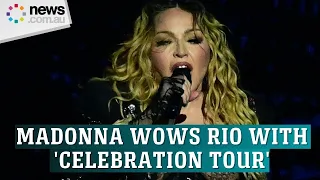 Madonna wows Rio with 'Celebration Tour' finale