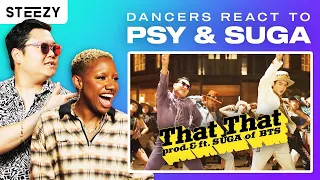 Dancers React to PSY - 'That That (prod. & feat. SUGA of BTS)' M/V