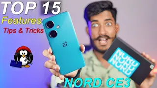 OnePlus Nord CE3 Top 15 Hidden Features | Tips & Tricks 😲