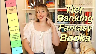 Ranking EVERY Fantasy Book I've Ever Read! (183 books/series!)