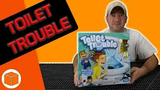 Toilet Trouble Game By Hasbro || Unboxing