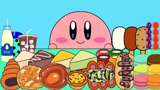 Kirby Animation - Delicious Dessert Mukbang #kirby