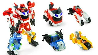 JungleAgent2 4 Vehicles Assemble QuadSpeedAgent MegaRobot Transformation