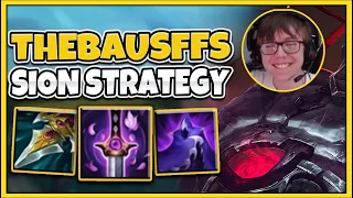 THEBAUSFFS LETHALITY SION BUILD BROKE CHALLENGER EUW! HOW TO ABUSE IT! - League of Legends