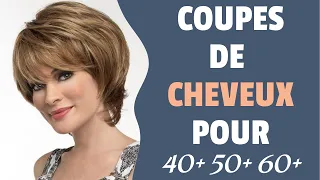 COUPES DE CHEVEUX 2023 POUR FEMME DE 40+ 50+ 60+ ANS