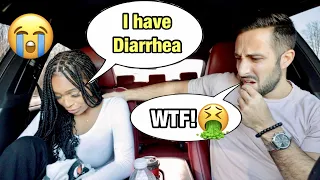 FART SPRAY PRANK ON MY BOYFRIEND ... GONE WRONG! | I pooped in his car