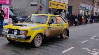 The Snowman Rally 2020 on Dingwall High Street