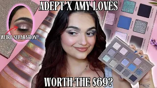 NEW Adept Cosmetics X Amy Loves Eyeshadow Palette Review