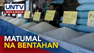 Bentahan ng bigas sa ilang palengke, matumal dahil sa mataas na presyo