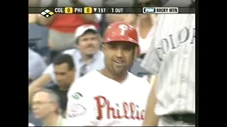 MLB 2004 08-10-04 Colorado Rockies at Philadelphia Phillies