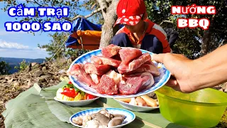 Tiệc Nướng BBQ 1000 Sao & Cắm Trại Trên Đỉnh Núi Cao Cùng Team Sang Vlog