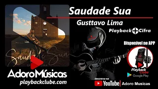 Gusttavo Lima - Saudade Sua - Playback Profissional + Cifra