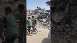 Drive Through Khan Yunis Documents Destruction After Israeli Withdrawal