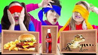 10 CRAZY FOOD CHALLENGE IN 24 HOURS | LAST TO STOP EATING SURPRISED FOOD WINS BY CRAFTY HACKS