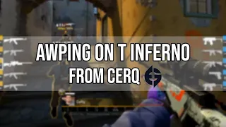 How To AWP on T side Inferno - CeRq