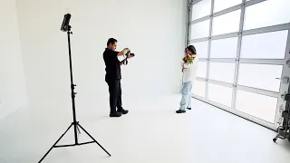 Studio Portrait Photography - Using Natural Light and Flash Photography