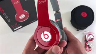 Retro unboxing: 2010 Monster, Beats by Dr. Dre Solo HD "Product RED" Edition