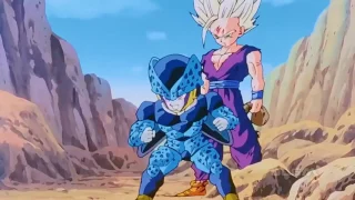 ENRAGED GOHAN vs CELL JR