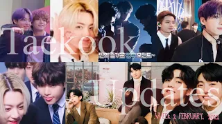 [Taekook updates] What happened in Week 2 February 2022 | Music/Lyrics communications on IG 🐰🎶🐻