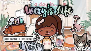 *An aesthetic* day in Avery's Life !! 🌷 *with voice 🎙️* Toca Boca Life World Roleplay 🌍💝