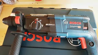 Testing my new Rotary Hammer Drill Bosch GBH 2-28 F