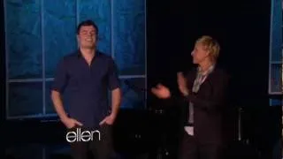 Marc Martel singing " Somebody to love " live on Ellen Degeneres's show.