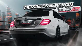 Mercedes Benz W213 E 6.3S                     Доработка выхлопной системы ( изготовление ПАЙПОВ )