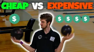 Cheap vs Expensive Bowling Balls!!