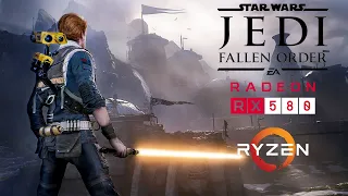 Star Wars Jedi: Fallen Order - RX 580 - Ryzen 5 2600 - FPS Test