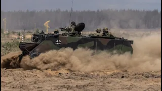 Leopards, Marders & PzH2000: Литва и Германия проводят крупные военные учения
