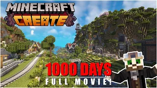 1000 days in Minecraft Create Mod [Full Movie] - Episodes 1-13