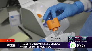 Coronavirus testing: President Trump to unveil $750 million dollar deal with Abbott for rapid tests