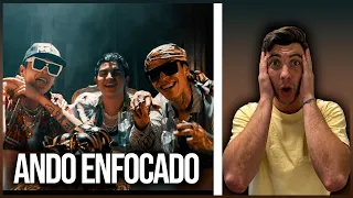 REACCIONANDO a Jaziel Avilez, Codiciado, Peso Pluma - Ando Enfocado (Video Oficial)