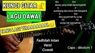 Kunci Gitar Dawai - Fadhilah Intan | Chord Gitarnya?Bis,G,Em,F,A,D