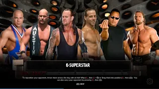 wwe 2k24 Triple h vs undertaker vs the rock vs stone cold vs HBK vs Kurt Angle