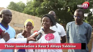 Urgent''  innondation à keur S Ablaye Yakhine