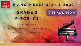 ABRSM 2021 & 2022 Piano Grade 2 C1 March Hare - Brian Chapple
